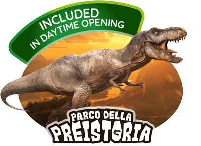 Prehistoric park included in the daytime opening of the park